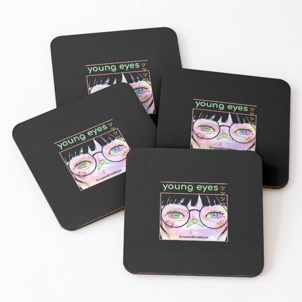 Item preview, Nerdy aesthetic moon eyes designed and sold by Hoetoons.