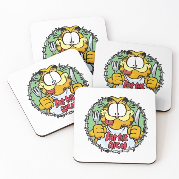 Item preview, Eat the rich garfield designed and sold by lucky-fern.