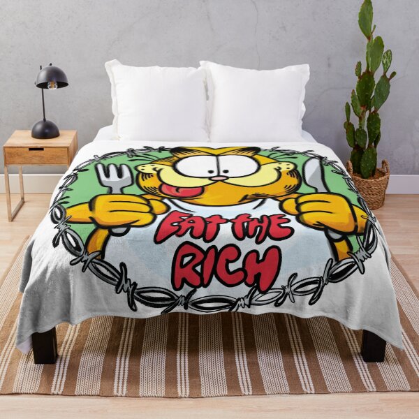 Item preview, Eat the rich garfield designed and sold by lucky-fern.