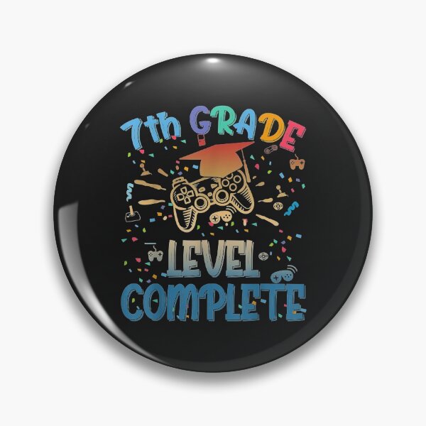 Item preview, Funny 7th Grade Level Complete Video Gamer 2021 Graduation TShirt15 designed and sold by claudiadccla.