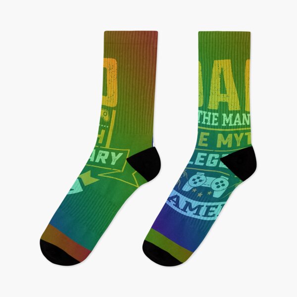 Item preview, Dad myth gamer legend designed and sold by Delicarte.