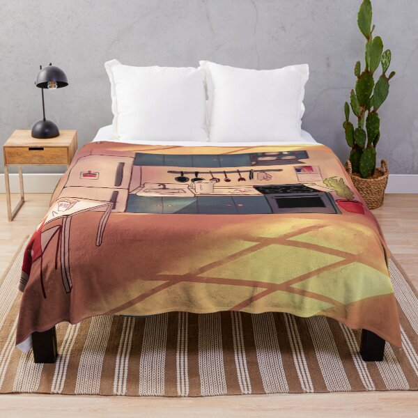 Item preview, Morning Kitchen Background Illustration designed and sold by Lucie Jamais.