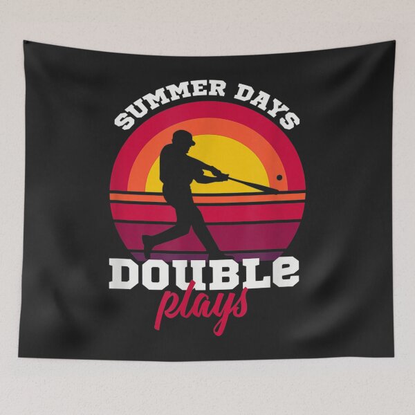 Item preview, Mens Sunny Days And Double Plays Baseball Summer Vacation TShirt93 designed and sold by pennyzella.