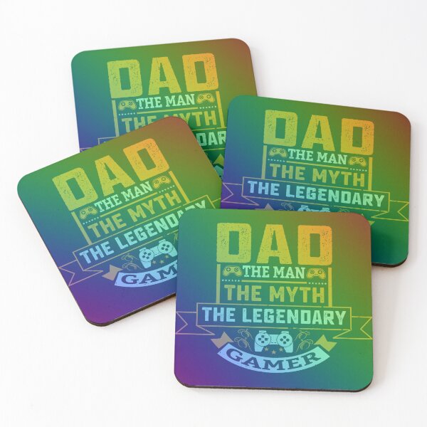 Item preview, Dad myth gamer legend designed and sold by Delicarte.