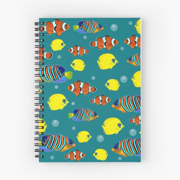 Item preview, A pattern of fish living in the wild is depicted. designed and sold by LionKsi89.
