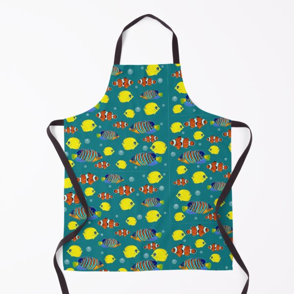 Item preview, A pattern of fish living in the wild is depicted. designed and sold by LionKsi89.