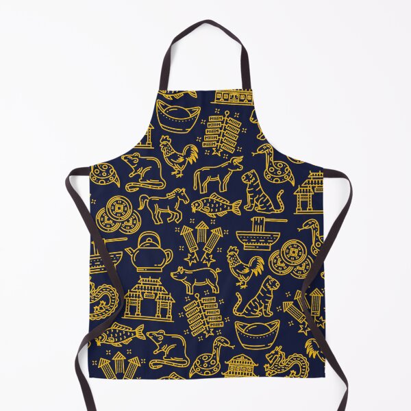 Item preview, Asian heritage month, asian pattern yellow designed and sold by Yellowsprint.