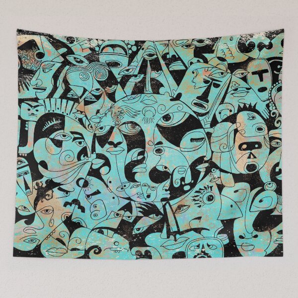 Item preview, The Sun - Mayans and Aztecs - Blue designed and sold by koorosh-nejad.