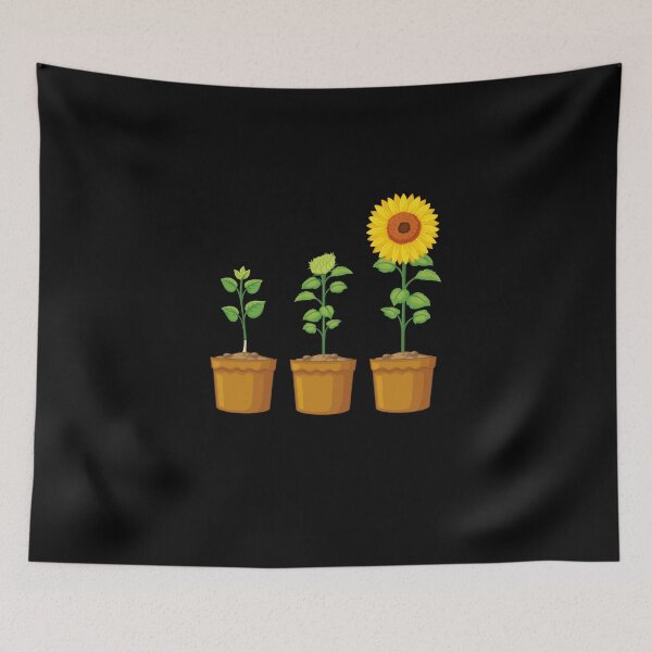 Item preview, growing sunflowers plants Lovers designed and sold by thiag-o.