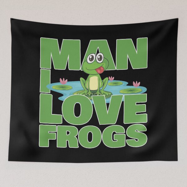 Item preview, Man, I love Frogs - Sharp Green In Swamp designed and sold by crazycollective.