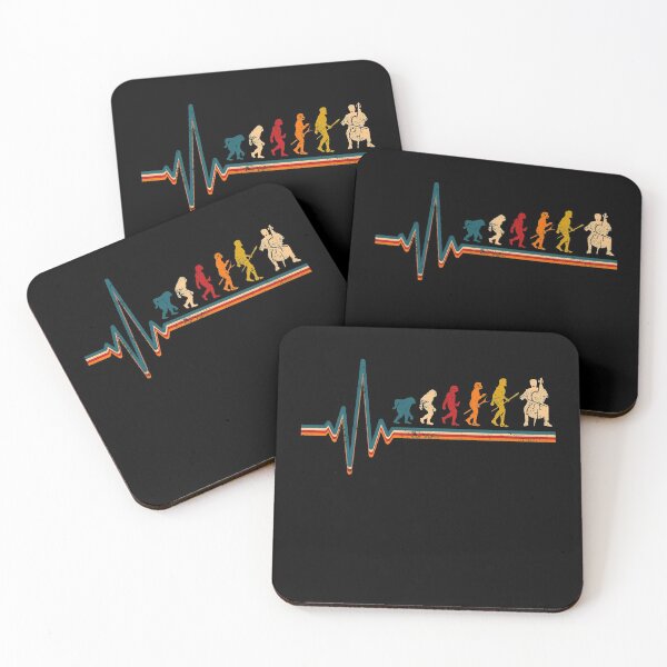 Item preview, Cello heartbeat retro Evolution Cellist designed and sold by Shirtcaesar.