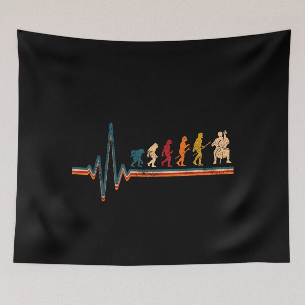 Item preview, Cello heartbeat retro Evolution Cellist designed and sold by Shirtcaesar.