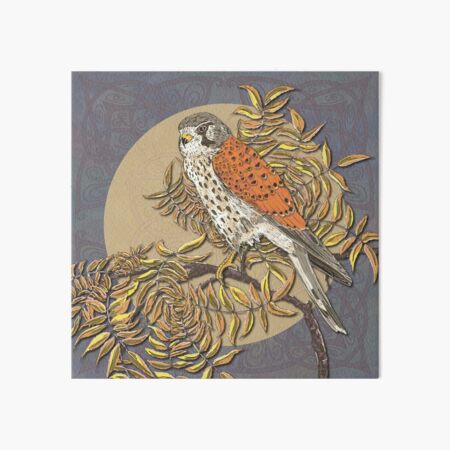 Celtic Kestrel Art Board Print