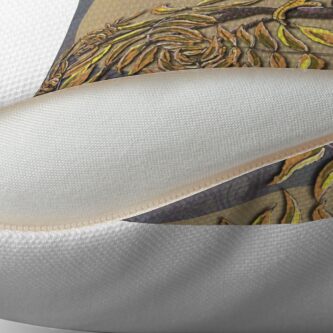 Alternate view of Celtic Kestrel Throw Pillow