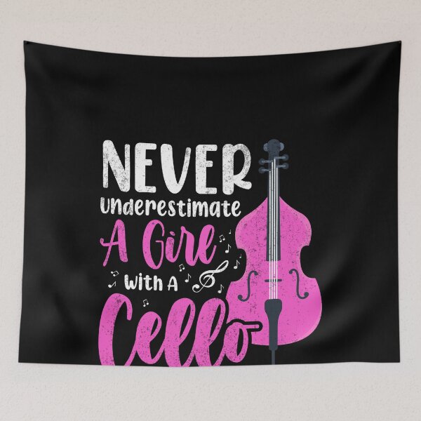 Item preview, Cello cellist girl designed and sold by Shirtcaesar.