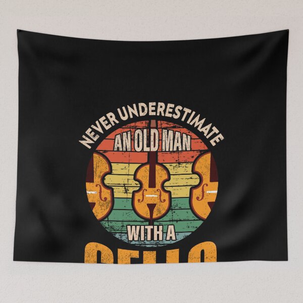 Item preview, Cello cellist dad grandpa designed and sold by Shirtcaesar.