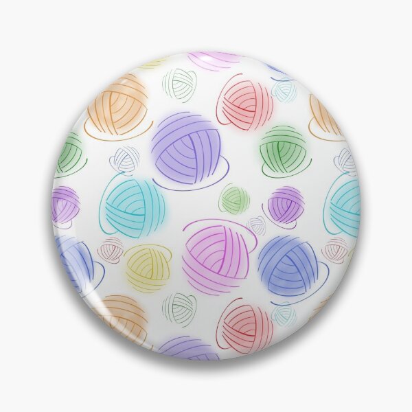 Item preview, Yarn balls, white designed and sold by InTheMitten.