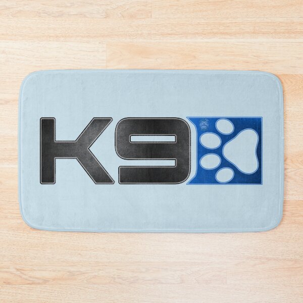Item preview, K9 - A Parody Mass Effect N7 Logo (Metalic/Blue) designed and sold by Visual Resolutions.