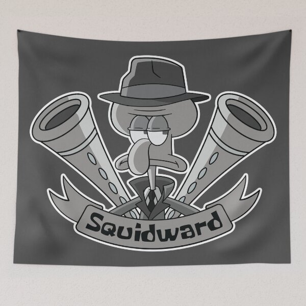 Item preview, Detective Squidward designed and sold by GhostWrench.