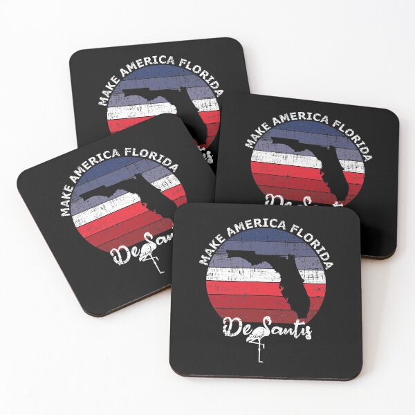 Item preview, DeSantis 2024 Make America Florida Flamingo designed and sold by teemenia.