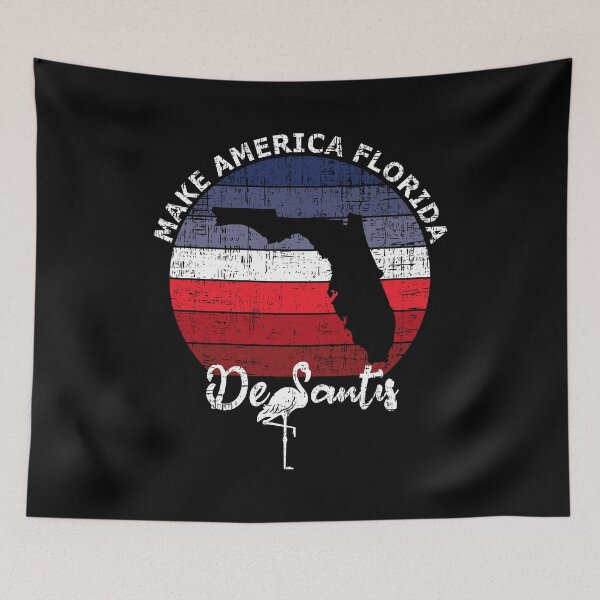 Artikelvorschau, DeSantis 2024 Machen Sie Amerika Florida Flamingo entworfen und verkauft von teemenia.