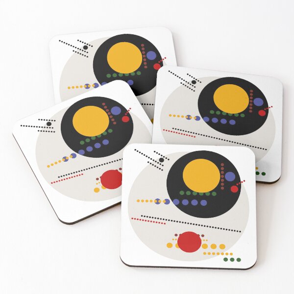 Item preview,  Suprematist malevich inspired minimalist circles composition 3 designed and sold by Ricogfx.