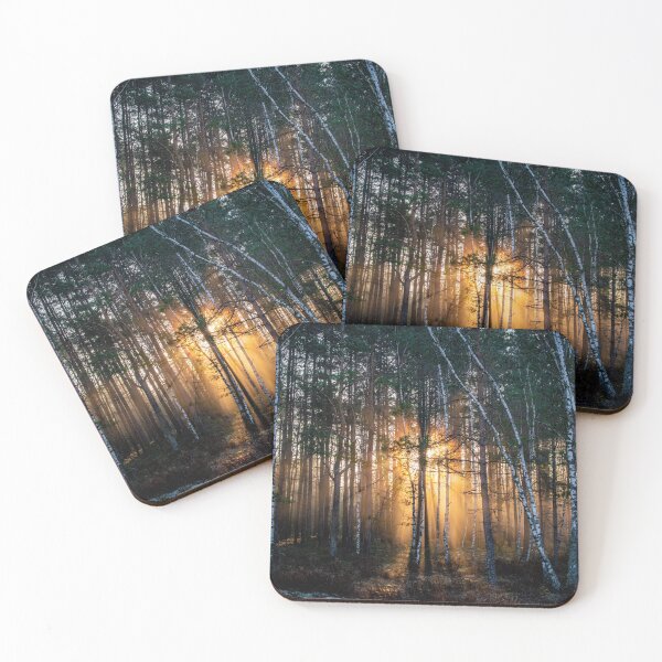Item preview, Magical sunrise in the woods designed and sold by Salomėja Misė.