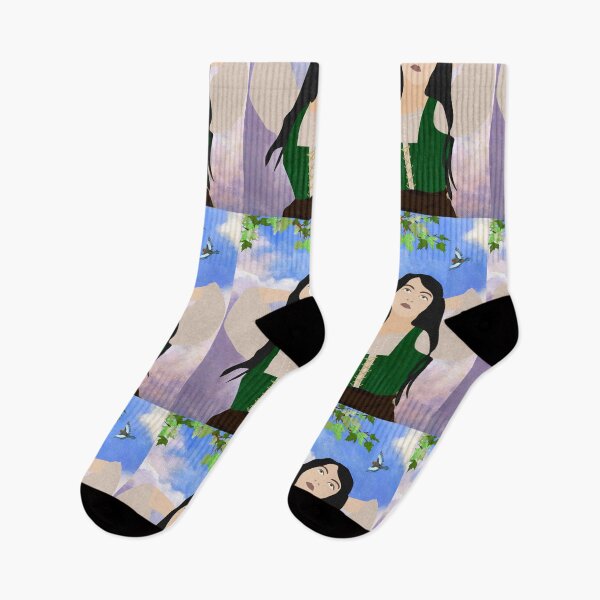 Item preview, Girl and a bird designed and sold by Design4uStudio.
