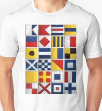 nautical flags Unisex T-Shirt