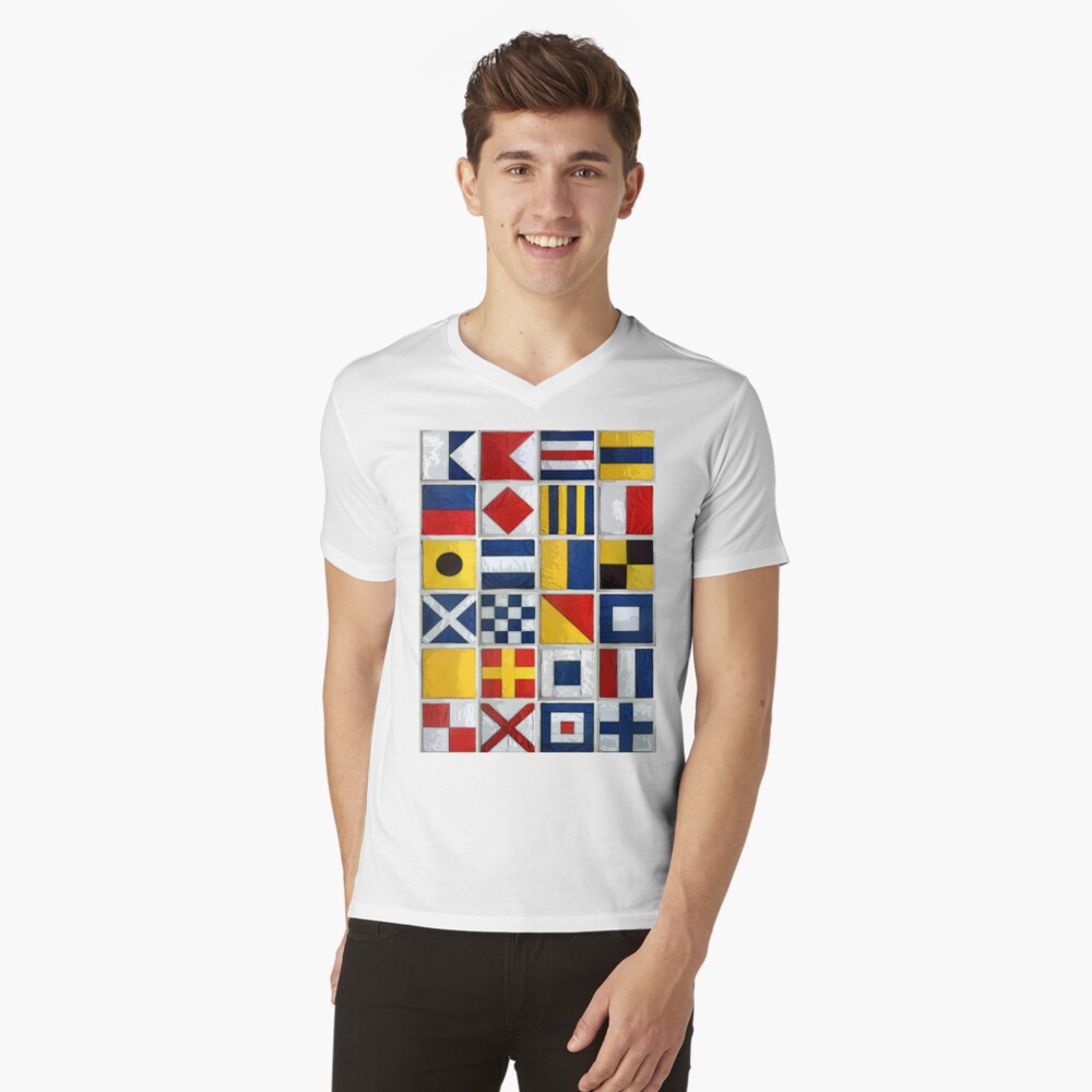 Item preview, V-Neck T-Shirt designed and sold by redboy.