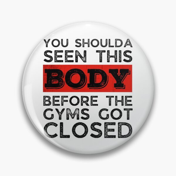 Item preview, Funny Lockdown 2021 Joke, Funny Quarantine 2021 Joke, Funny Gym, Funny Workout, Funny Fat Joke, Funny Skinny Joke, Funny Gift for Men, Funny Gift for Women designed and sold by ladylaughprints.