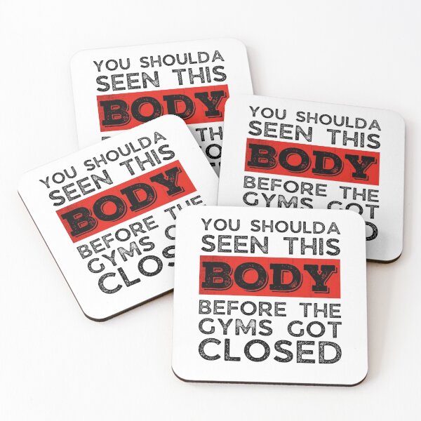 Item preview, Funny Lockdown 2021 Joke, Funny Quarantine 2021 Joke, Funny Gym, Funny Workout, Funny Fat Joke, Funny Skinny Joke, Funny Gift for Men, Funny Gift for Women designed and sold by ladylaughprints.