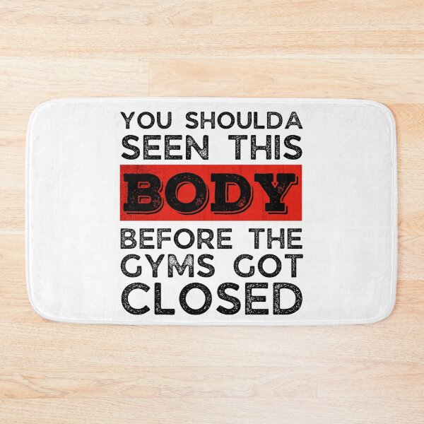 Item preview, Funny Lockdown 2021 Joke, Funny Quarantine 2021 Joke, Funny Gym, Funny Workout, Funny Fat Joke, Funny Skinny Joke, Funny Gift for Men, Funny Gift for Women designed and sold by ladylaughprints.