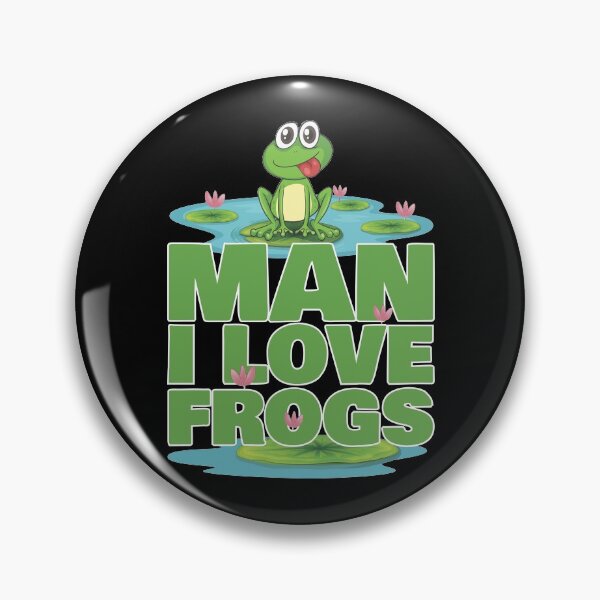 Item preview, Man, I love Frogs - Sharp Green In Swamps designed and sold by crazycollective.