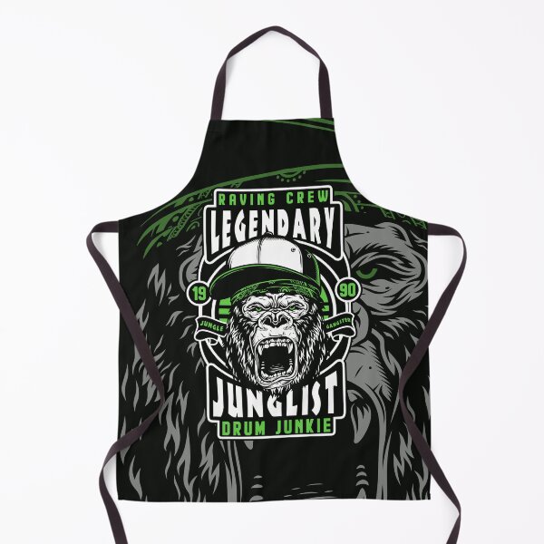 Item preview, Gorilla - Raving Crew - Legendary Junglist - Green designed and sold by BLICK-DESIGNS.