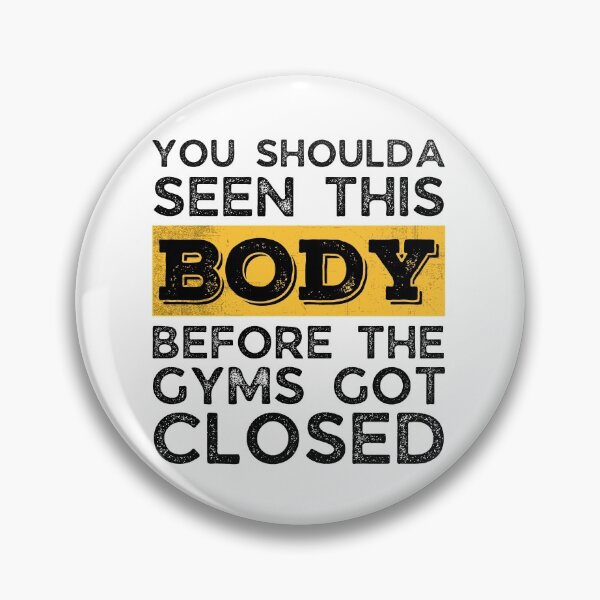 Item preview, Funny Lockdown 2021 Joke, Funny Quarantine 2021 Joke, Funny Gym, Funny Workout, Funny Fat Joke, Funny Skinny Joke, Funny Gift for Men, Funny Gift for Women designed and sold by ladylaughprints.