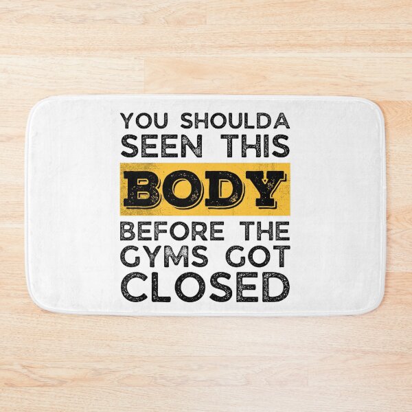 Item preview, Funny Lockdown 2021 Joke, Funny Quarantine 2021 Joke, Funny Gym, Funny Workout, Funny Fat Joke, Funny Skinny Joke, Funny Gift for Men, Funny Gift for Women designed and sold by ladylaughprints.