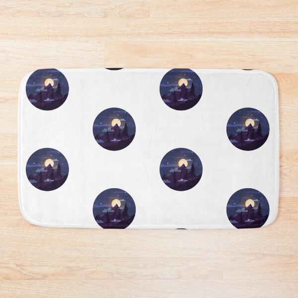 Item preview, Moonlight over Forest designed and sold by Aryan Tiwari.