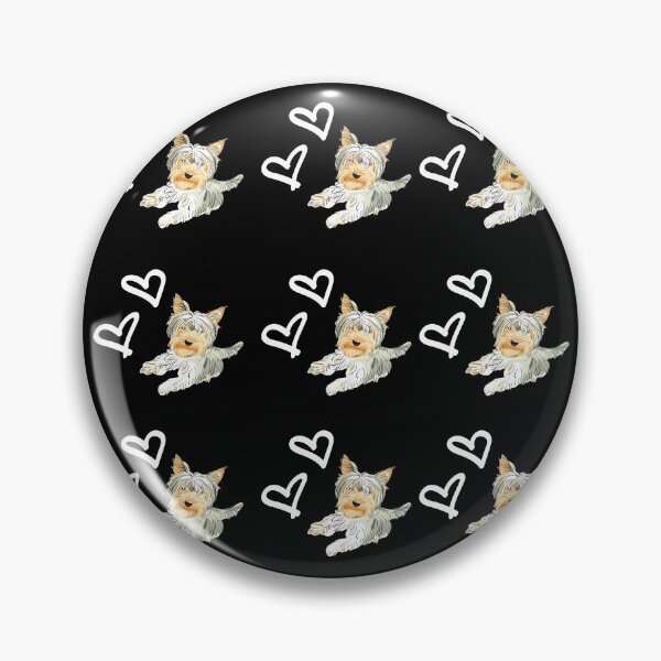 Item preview, Yorkshire terrier dog cute pattern designed and sold by Maful.