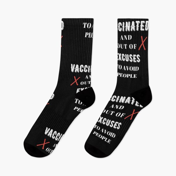 Item preview, Funny Just Vaccinated And Out Of Excuses To Avoid People,Immunity 2021 Vaccination-Sarcastic Vaccinated Introvert designed and sold by WW-Designz.