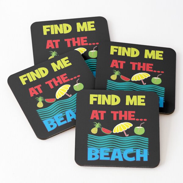 Item preview, Find Me At The Beach designed and sold by Nisha Prabhu.