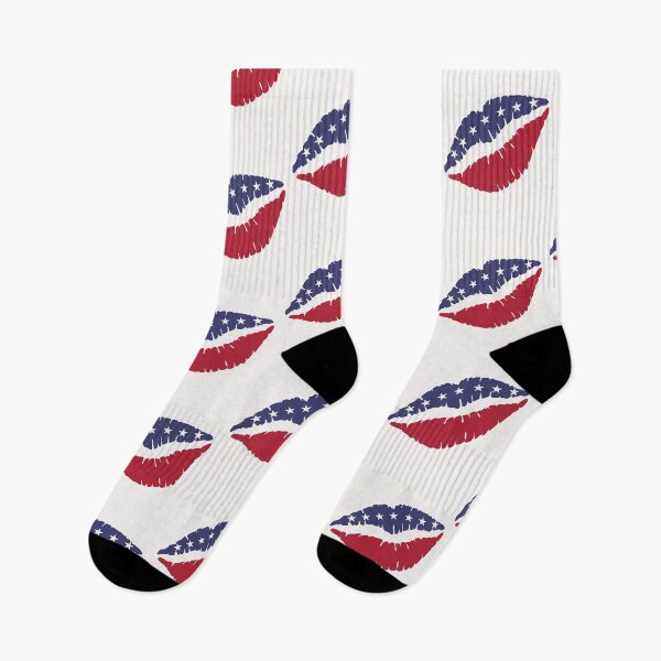 Item preview, Red, White & Blue Lips designed and sold by TeesbyGinyard.