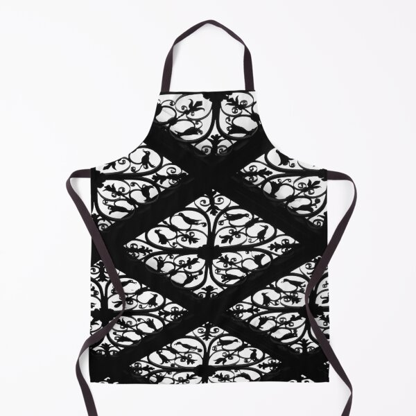Item preview, Elegant Black and White Lacey Pattern and Geometric Shapes designed and sold by JarbasVisuals.
