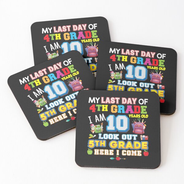 Item preview, My Last Day Of 4th Grade 5th Here I Come So Long Graduate TShirt6 designed and sold by claudiadccla.