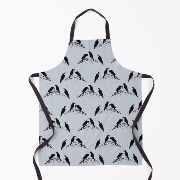 Item preview, Black Ravens on the Apple Tree Pattern designed and sold by inga-ra.