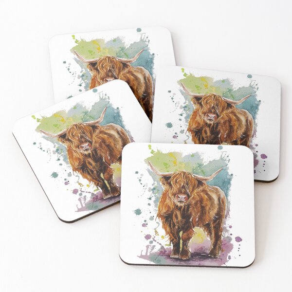 Item preview, Highland cow - Heilan' coo designed and sold by PerjamosyArt.