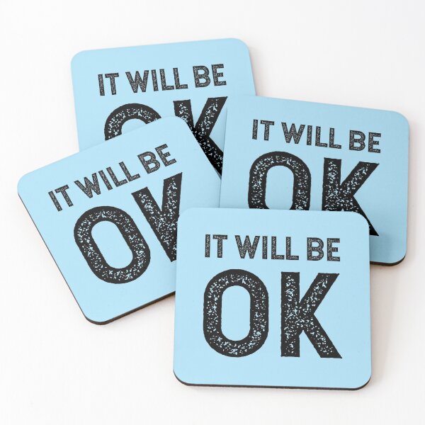 Item preview, It Will Be OK (black version) designed and sold by dass-art.
