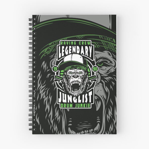 Item preview, Gorilla - Raving Crew - Legendary Junglist - Green designed and sold by BLICK-DESIGNS.