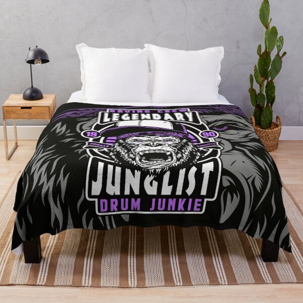 Item preview, Purple - Gorilla - Raving Crew - Legendary Junglist  designed and sold by BLICK-DESIGNS.