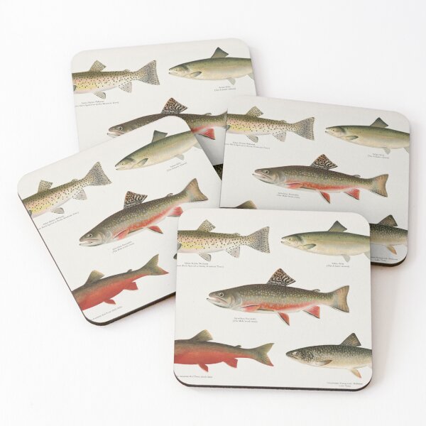 Item preview, Salmon And Trout designed and sold by BlueSpecsStudio.